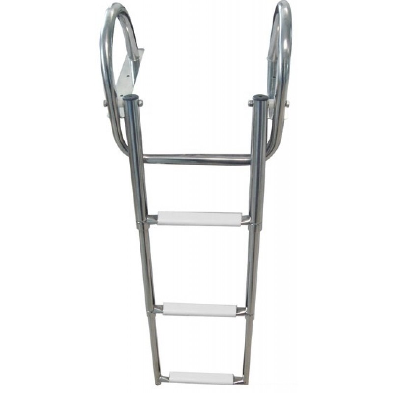 Gangplank telescopic ladder with handles, 4 steps