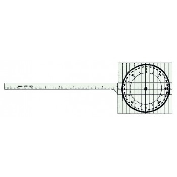 Strumenti per carteggio - compasso nautico - squadrette nautiche -  goniometro in plexiglass - strumenti per carteggio nautico